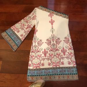 One Shoulder Dress w/ matching shoes